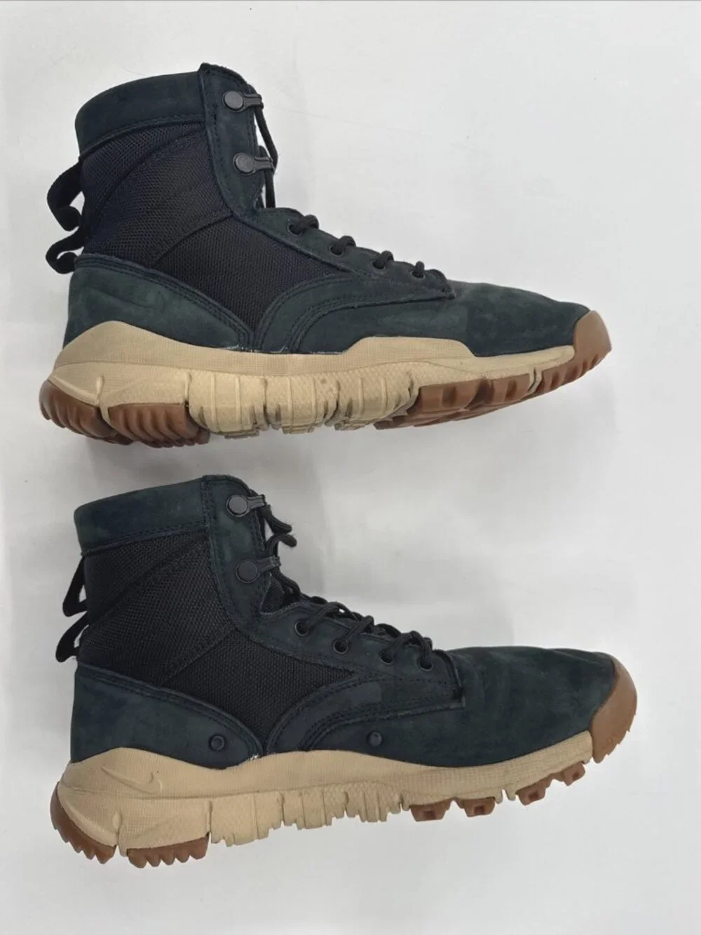Nike SFB Field Leather Boots Men's Size 8 Black Mushroom NSW High Top Sneakers